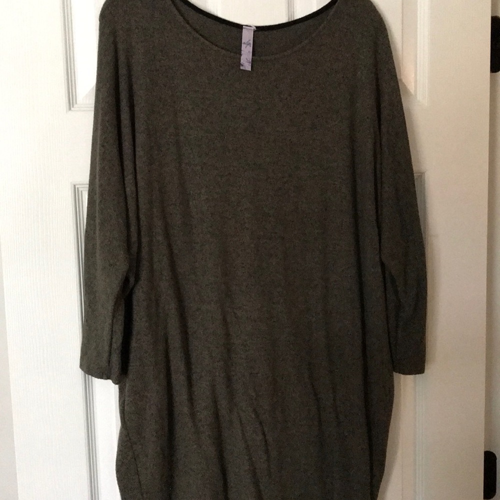 Olive oversized sweater
